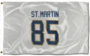 White Florida Panthers  Hunter St. Martin  Flag (3 X 5)