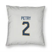 White Florida Panthers  Jeff Petry  Pillow Cover (18 X 18)