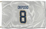 White Florida Panthers  Kyle Okposo  Flag (3 X 5)
