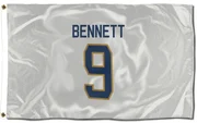 White Florida Panthers  Sam Bennett  Flag (3 X 5)