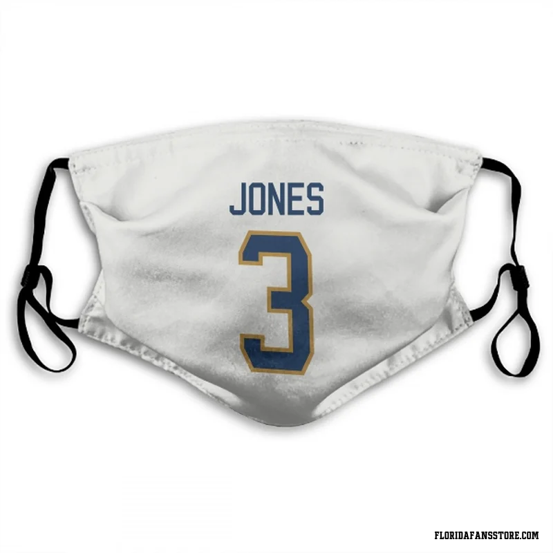 White Florida Panthers  Seth Jones  Face Mask (With 2 Free PM2.5 Filters)