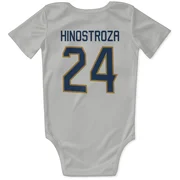 White Florida Panthers  Vinnie Hinostroza  Newborn & Infant Bodysuit
