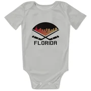 White Florida Panthers  Vinnie Hinostroza  Newborn & Infant Bodysuit