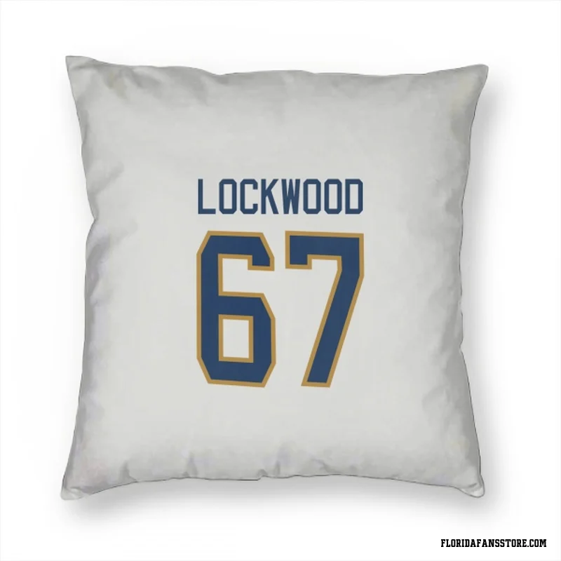White Florida Panthers  William Lockwood  Pillow Cover (18 X 18)